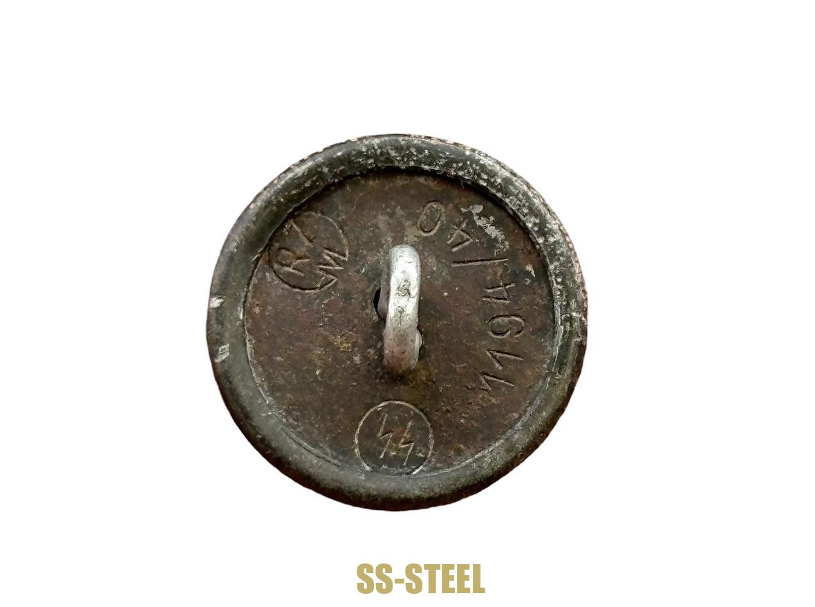 SS-VT Skull Cap Button by RZM 1194/40 - Image 6