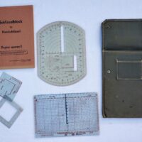 1942 German Artillery Plotting Kit