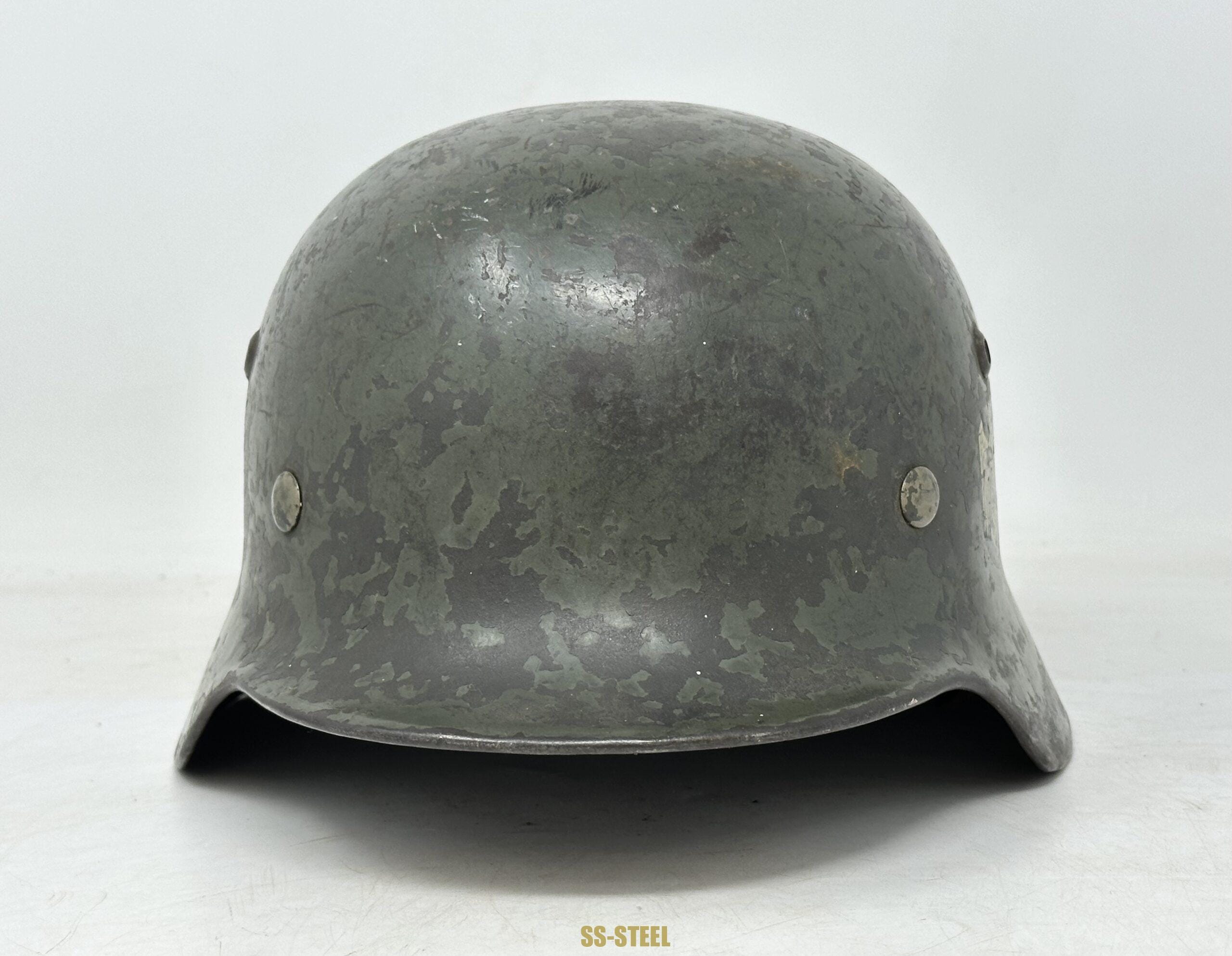Heer M35 Ex DD Helmet, RARE Size 60 - Image 4