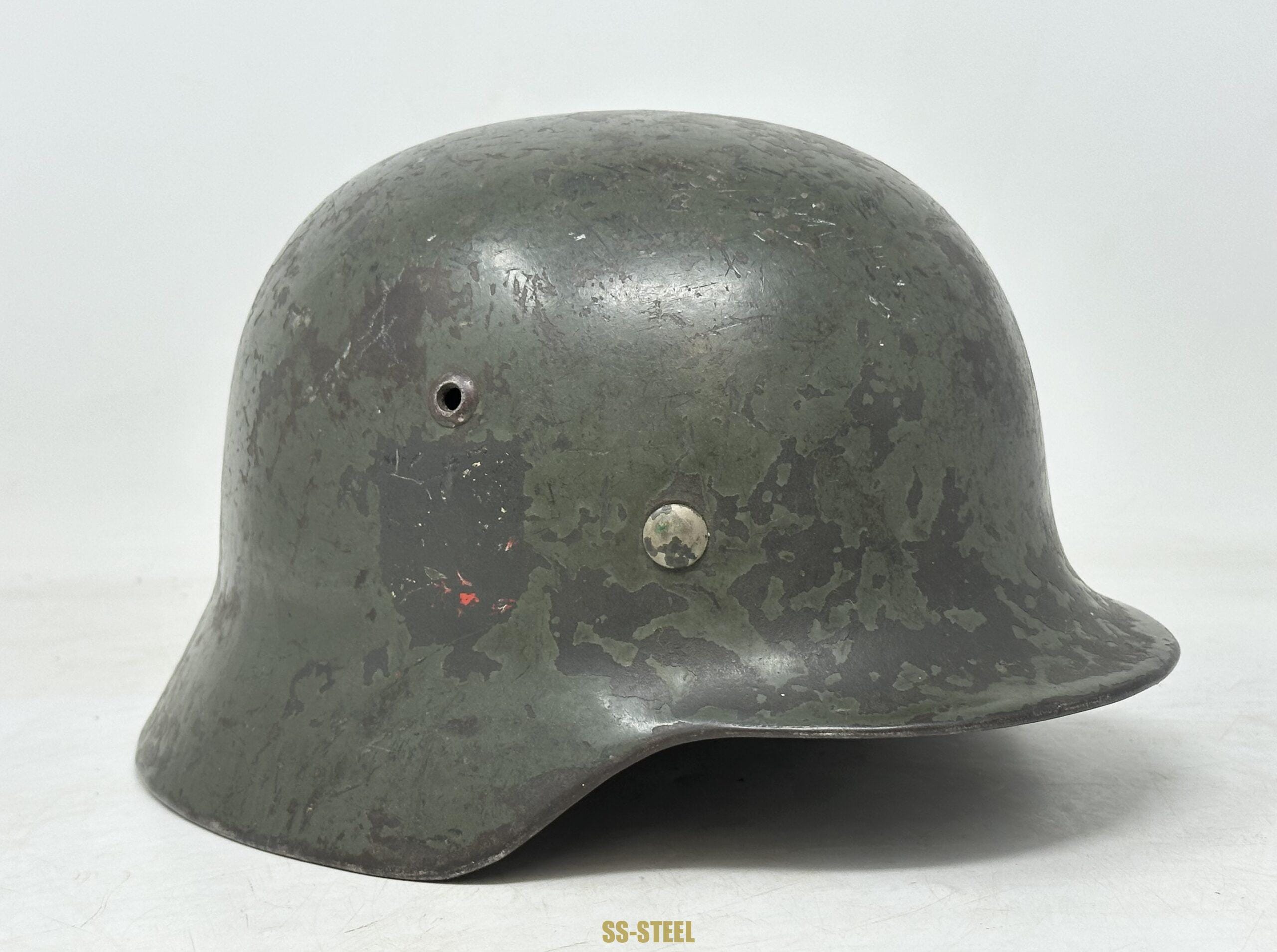 Heer M35 Ex DD Helmet, RARE Size 60 - Image 5