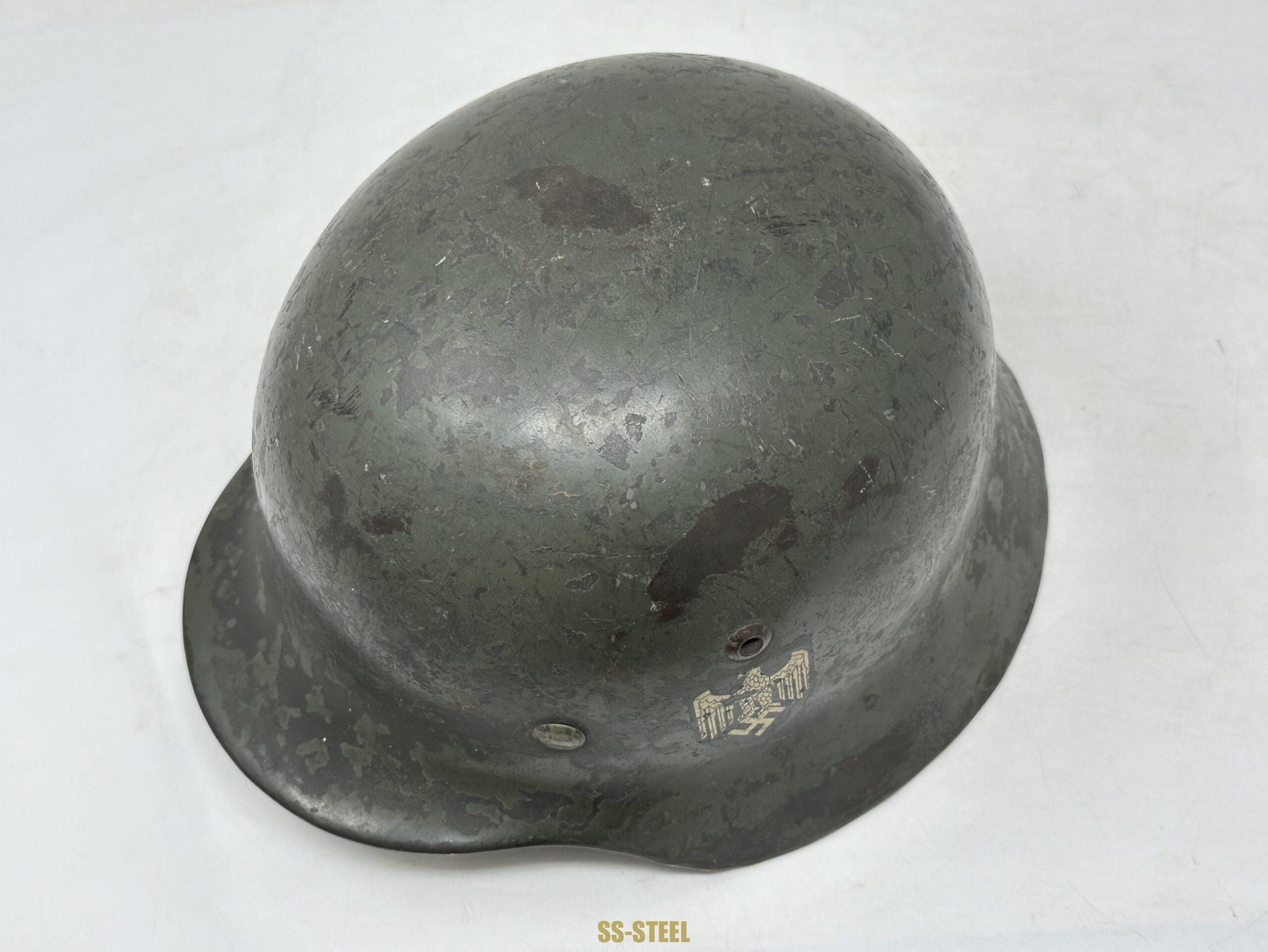 Heer M35 Ex DD Helmet, RARE Size 60 - Image 9
