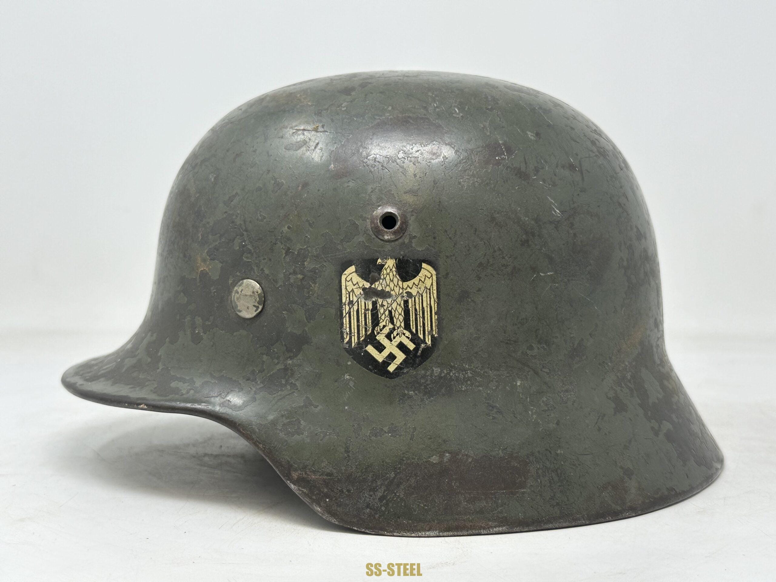 Heer M35 Ex DD Helmet, RARE Size 60