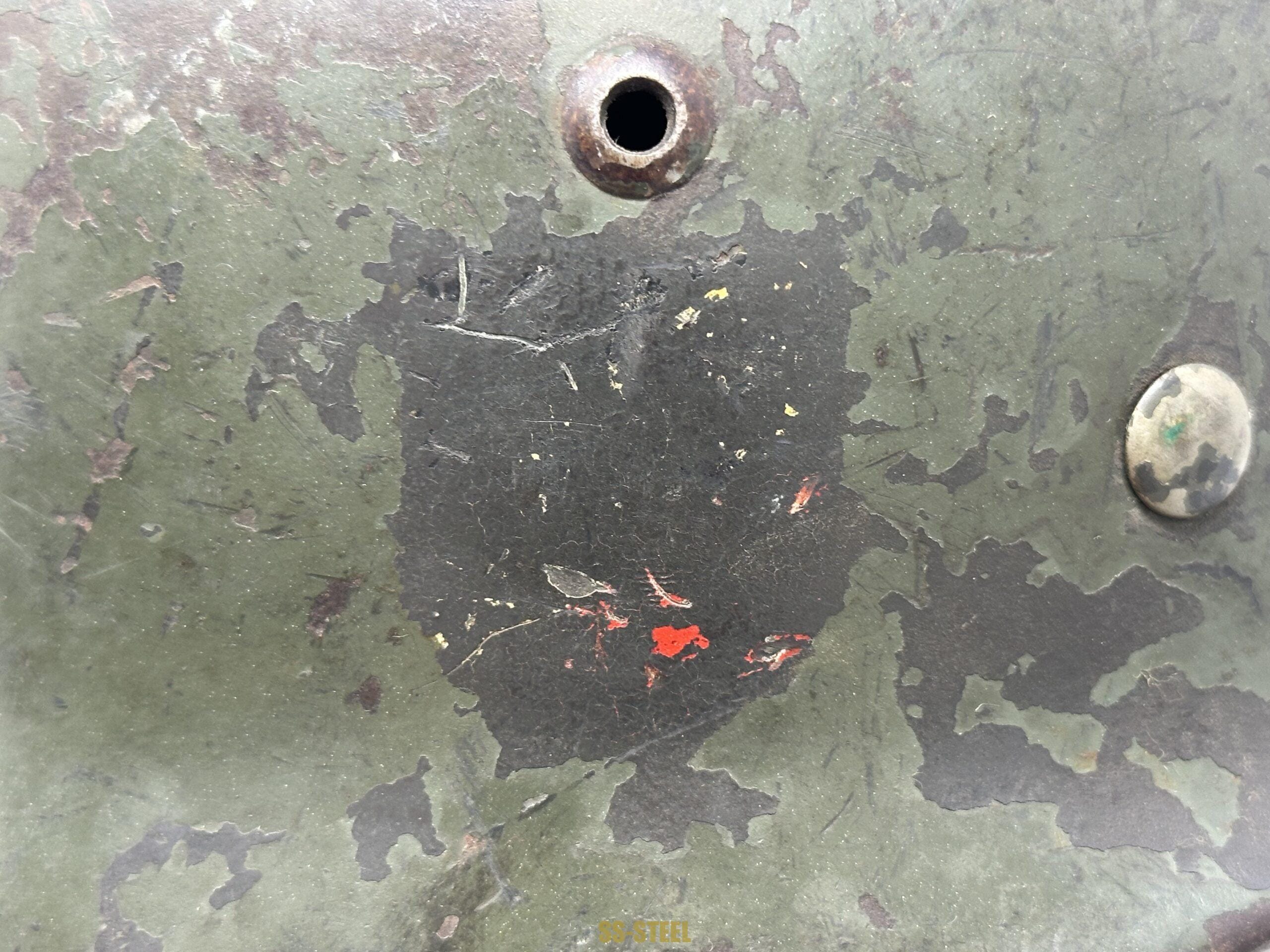 Heer M35 Ex DD Helmet, RARE Size 60 - Image 13