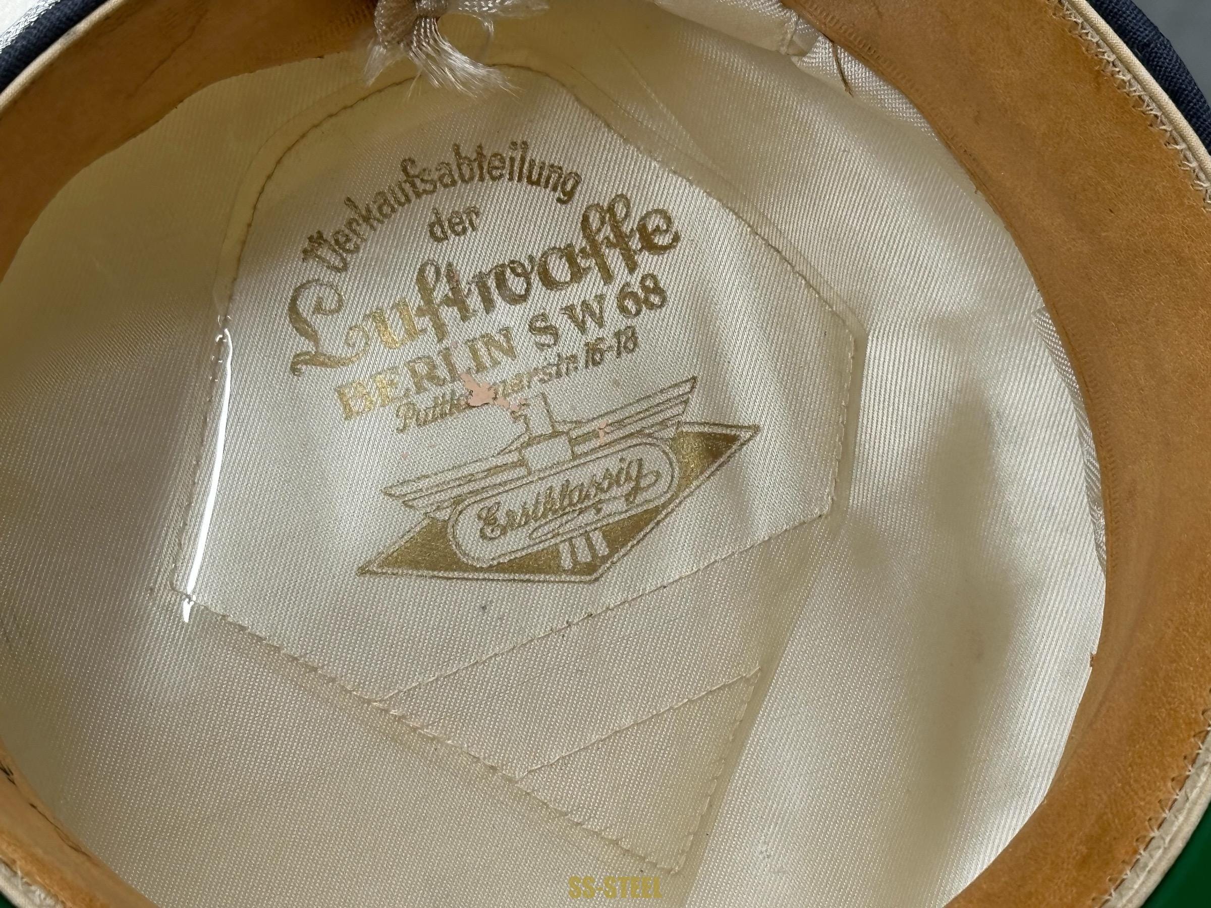 Luftwaffe Summer Officer Visor - Image 18