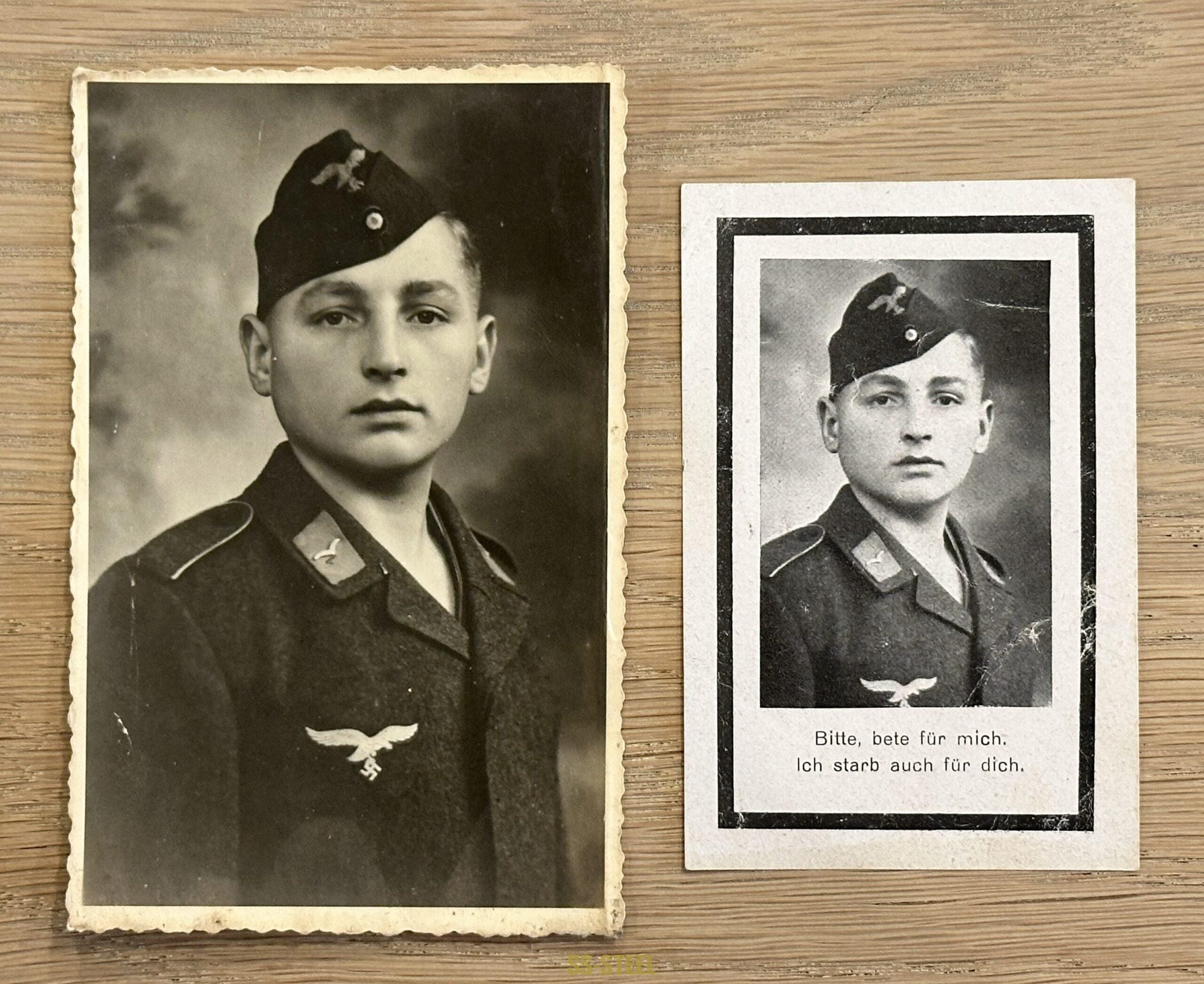 Luftwaffe Paratrooper FJ RGT 1 Wehrpass KIA Italy - Image 15