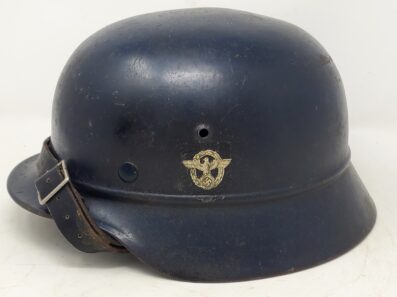 Large Size Beaded Luftschutz Polizei Helmet