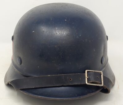 Large Size Beaded Luftschutz Polizei Helmet - Image 3