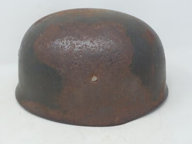 Attic Condition Vet Bringback German FJ Helmet, Large Size - Image 10