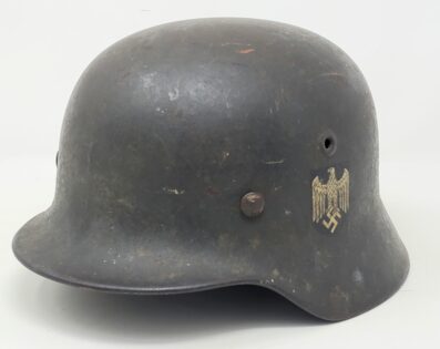 Heer M40 Single Decal Helmet, Named - Image 3