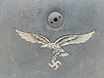 Outstanding Early Spanner Single Decal FJ Helmet Shell - Image 2