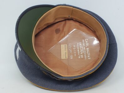 Sharp Hermann Göring Fallschirmjäger NCO visor, Named and Unit Marked - Image 7