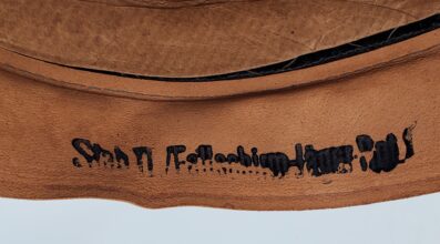 Sharp Hermann Göring Fallschirmjäger NCO visor, Named and Unit Marked - Image 9