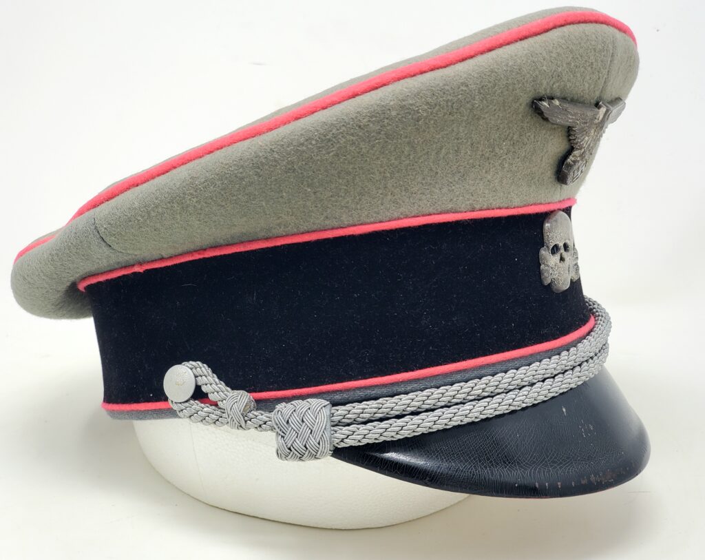 Panzer Commander Cap Exquisite Waffen SS Panzer Officer’s Visor Cap by Erel – SS-Steel Inc.