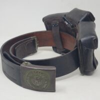 Wehrmacht Combat Belt With K98 Ammo Pouch