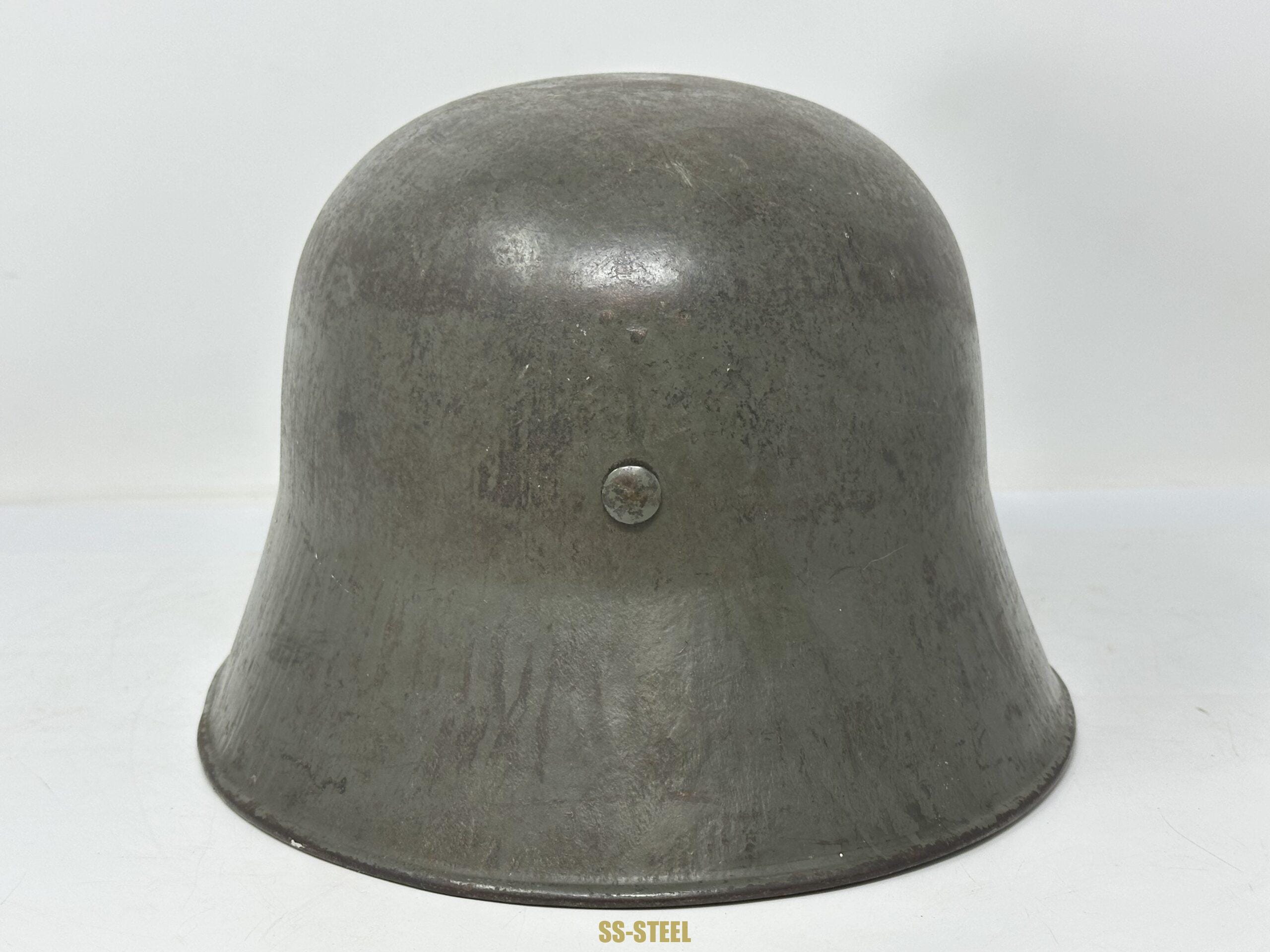 Earlier Transitional Double Decal Heer Helmet - Image 7