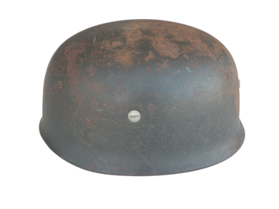 Attic Condition Vet Bringback German FJ Helmet, Large Size