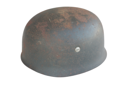 Attic Condition Vet Bringback German FJ Helmet, Large Size - Image 13