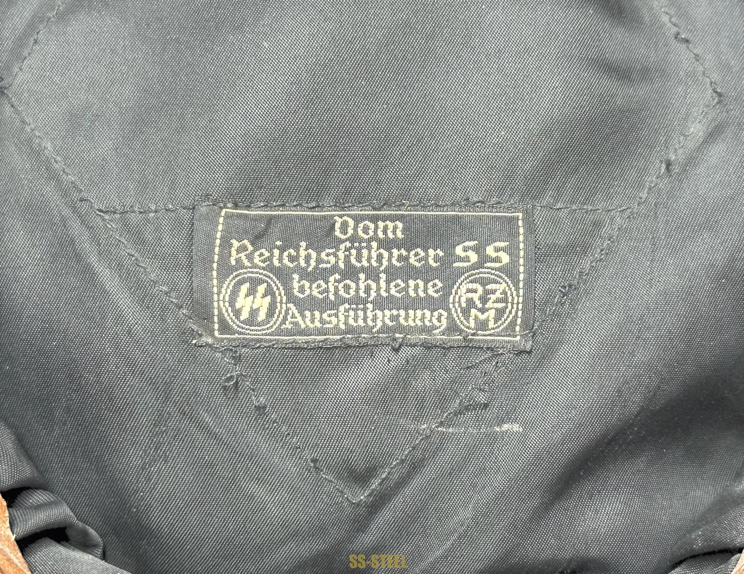 Allgemeine SS NCO's Visor Cap - Image 11