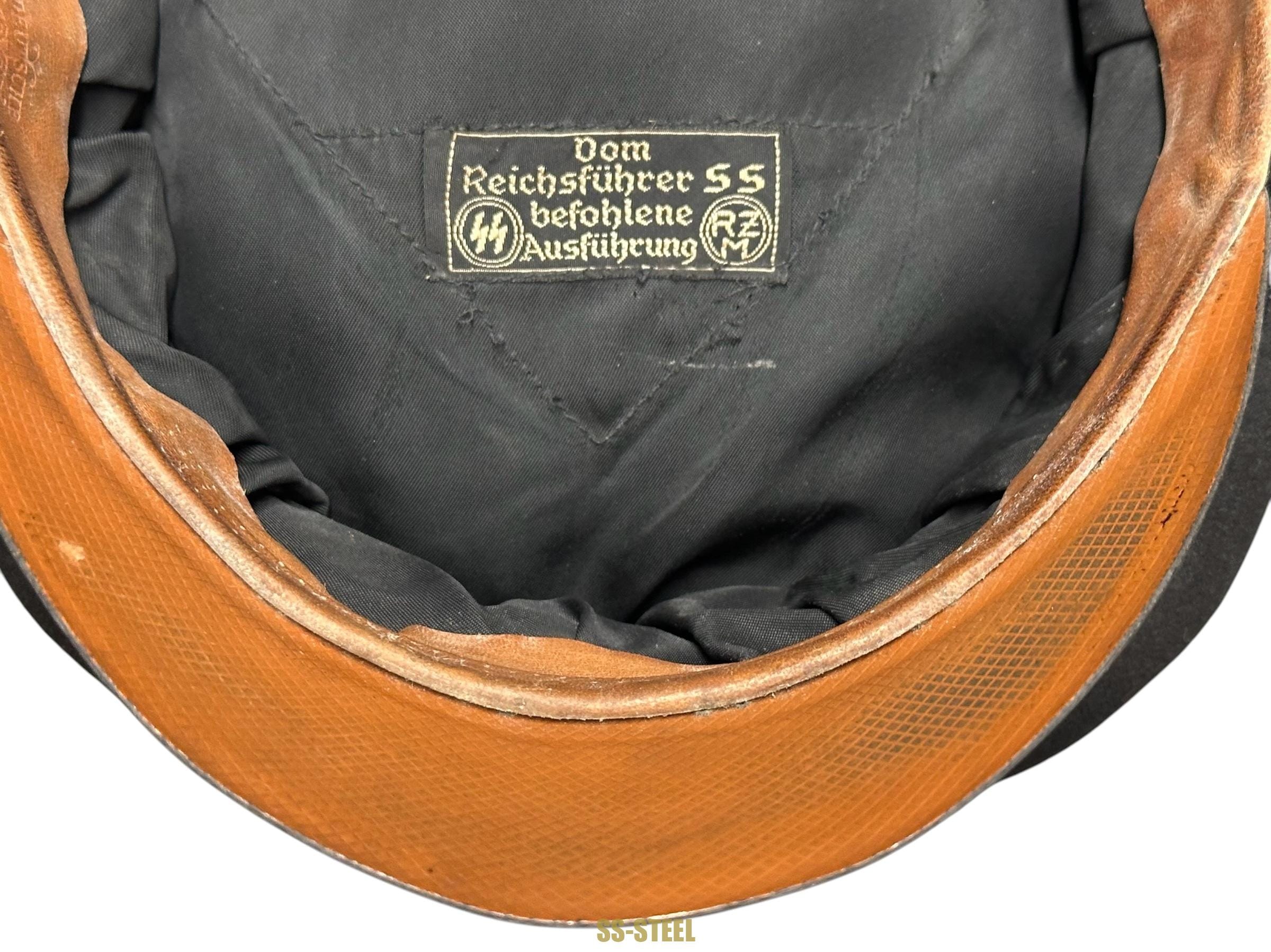Allgemeine SS NCO's Visor Cap - Image 12