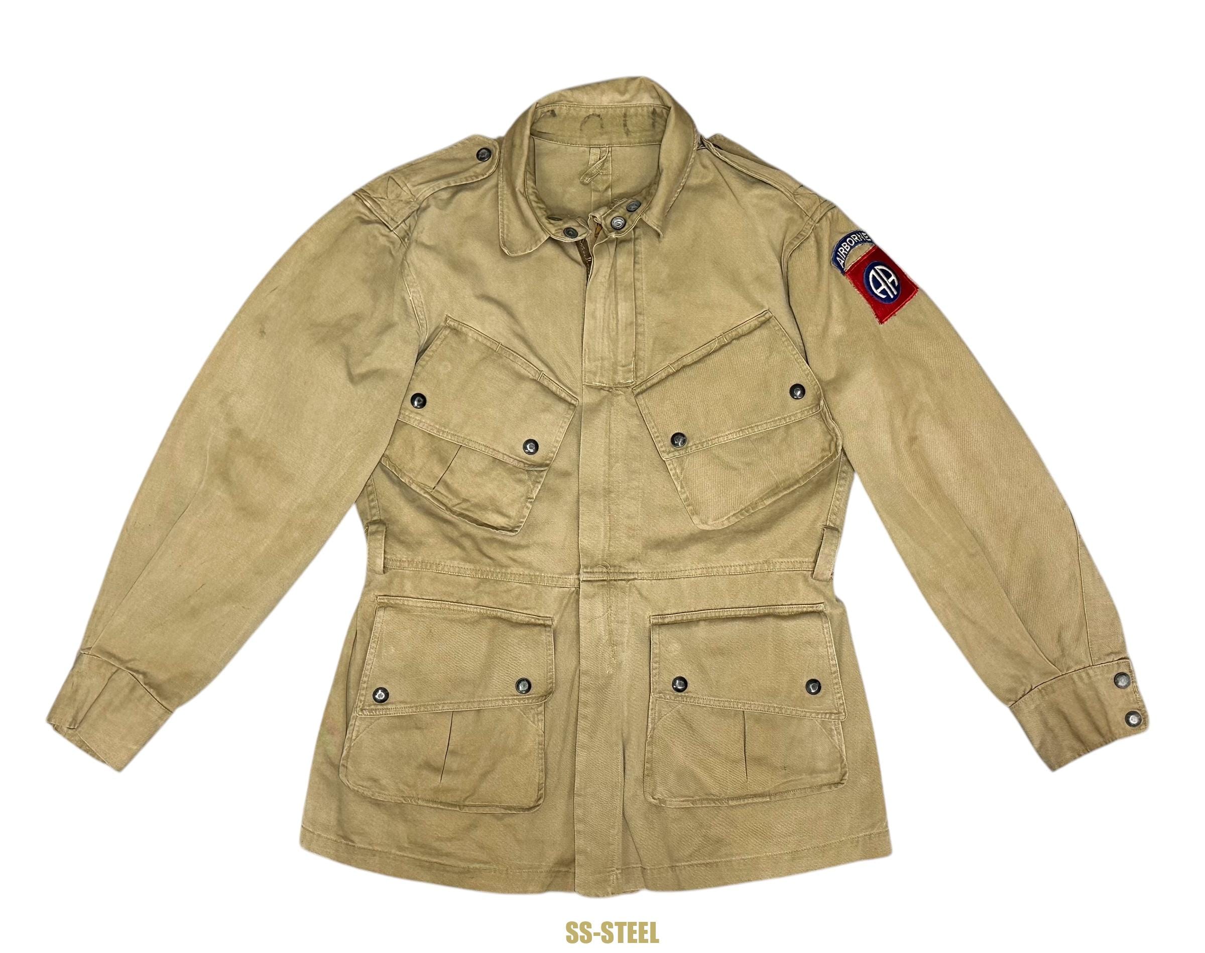 WWII US M42 82nd Airborne Paratrooper Jump Jacket - Image 18