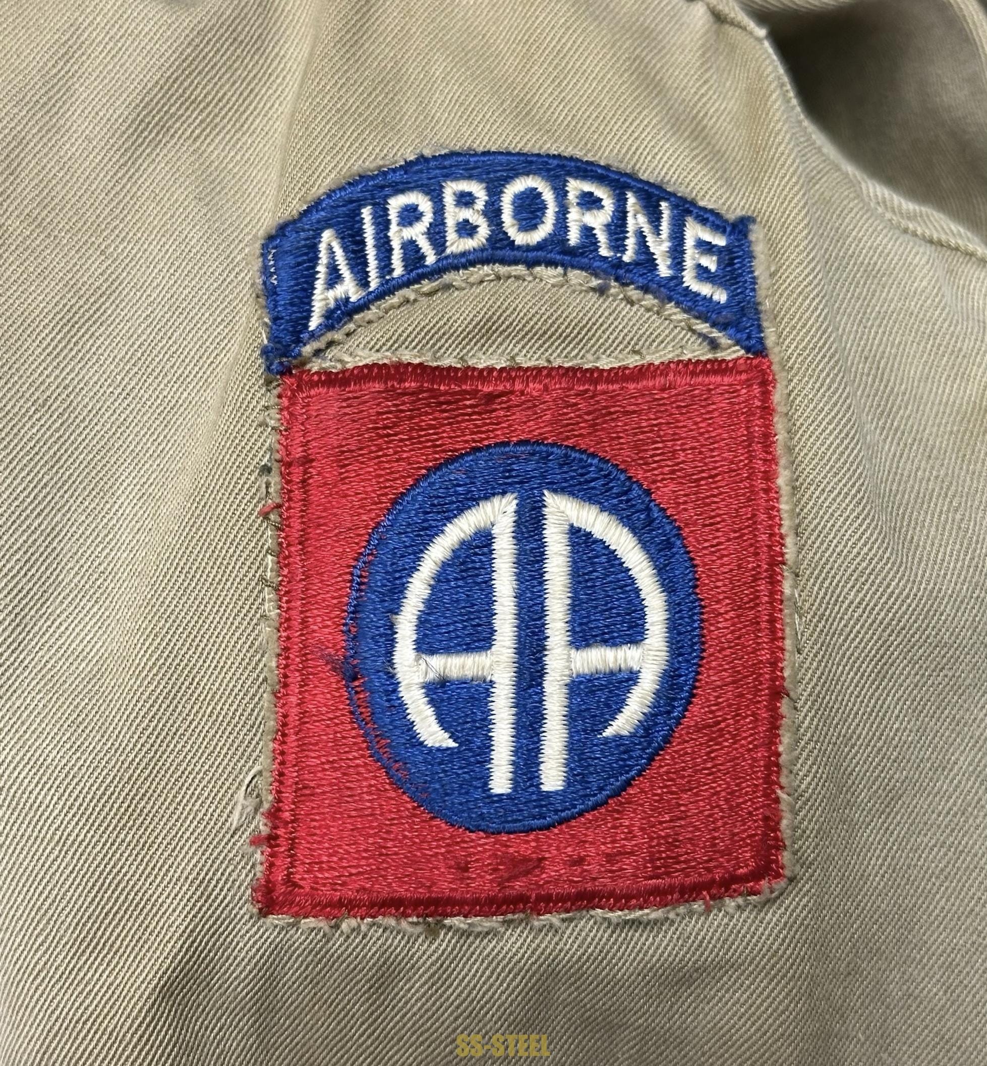WWII US M42 82nd Airborne Paratrooper Jump Jacket - Image 2
