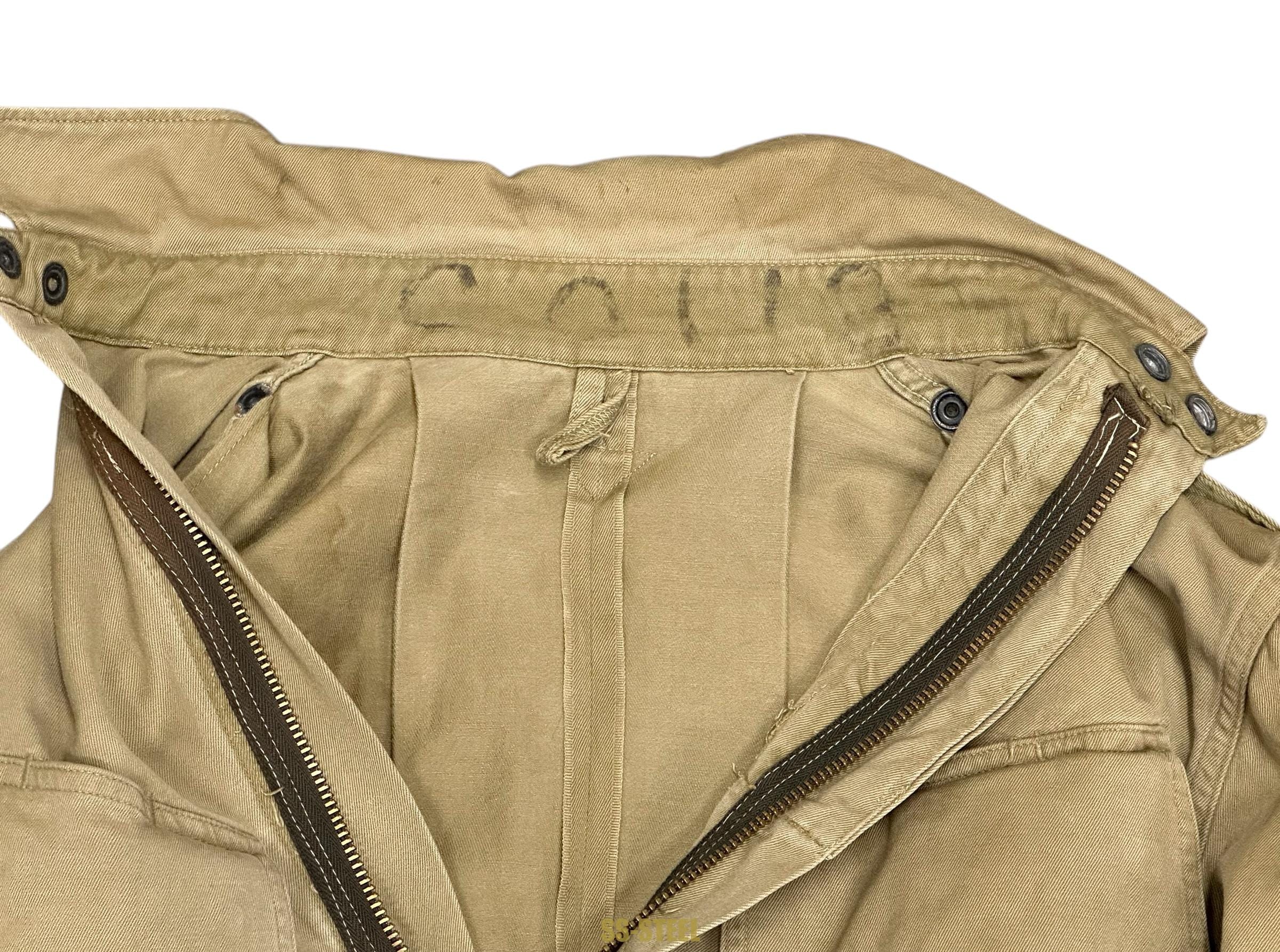 WWII US M42 82nd Airborne Paratrooper Jump Jacket - Image 4