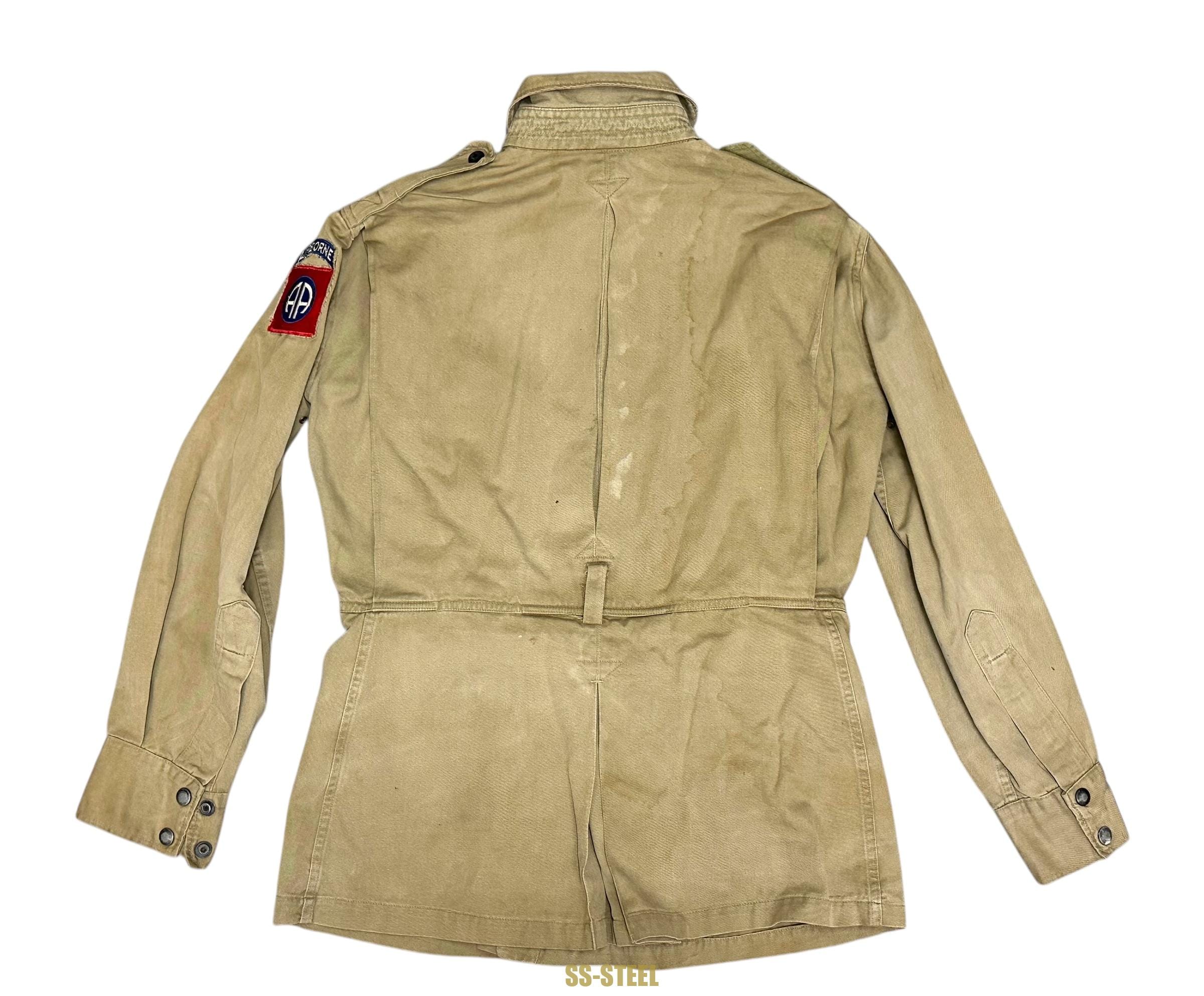 WWII US M42 82nd Airborne Paratrooper Jump Jacket - Image 12