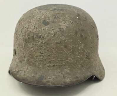 Heer Woodchip Camouflage M40 Helmet, Jan Meland Published - Image 9