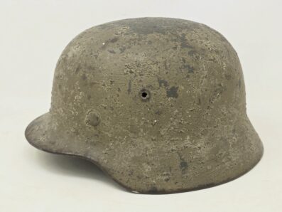 Heer Woodchip Camouflage M40 Helmet, Jan Meland Published - Image 8