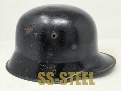 Early SS "Pre-RZM" M18 Commercially Produced Helmet - Image 4