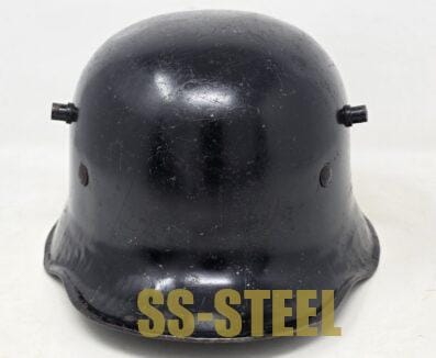 Early SS "Pre-RZM" M18 Commercially Produced Helmet - Image 5