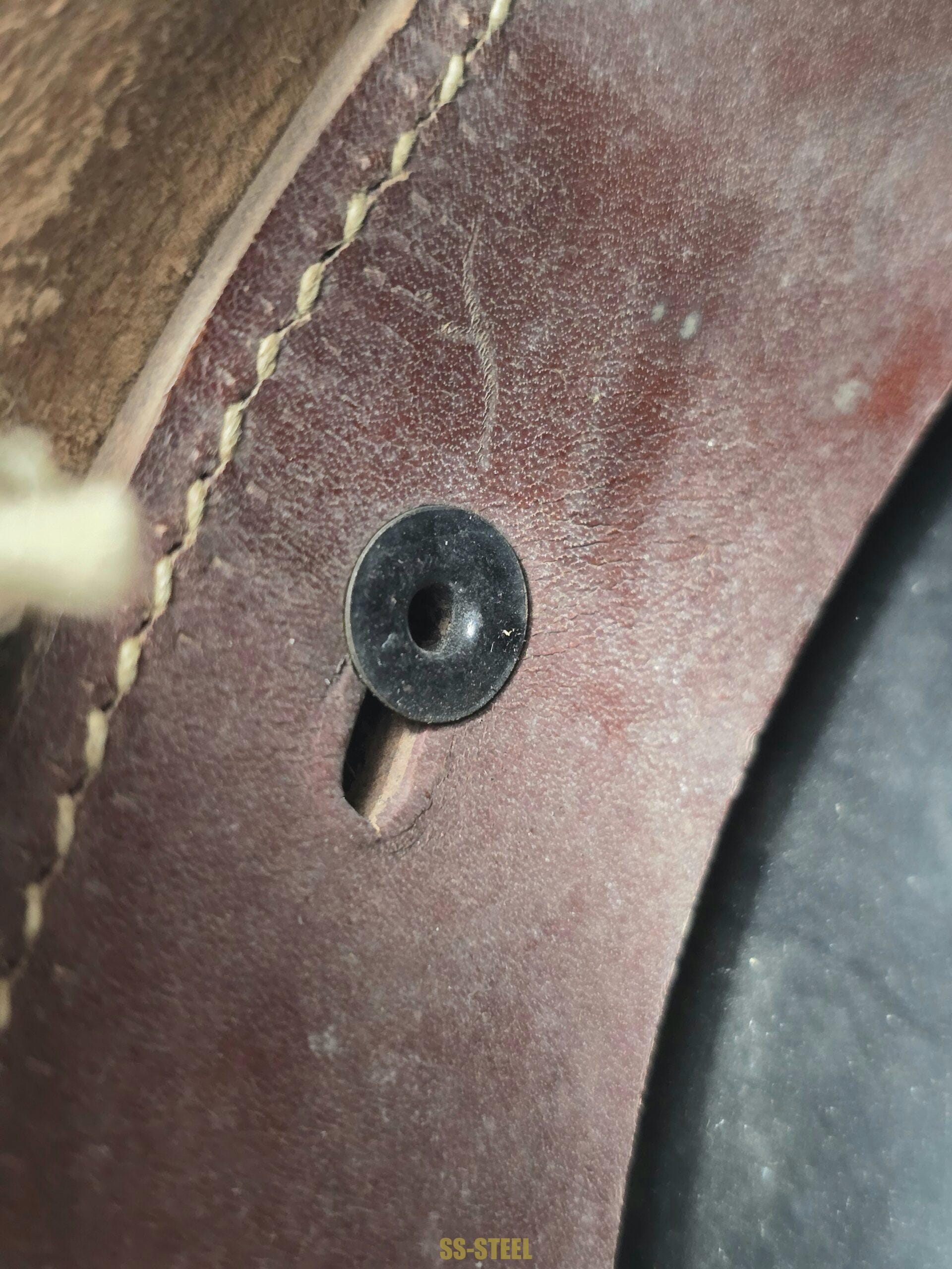 Early SS "Pre-RZM" M18 Commercially Produced Helmet - Image 13