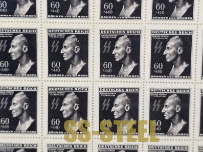 Sheet of Reinhard Heydrich Postage Stamps - Image 5