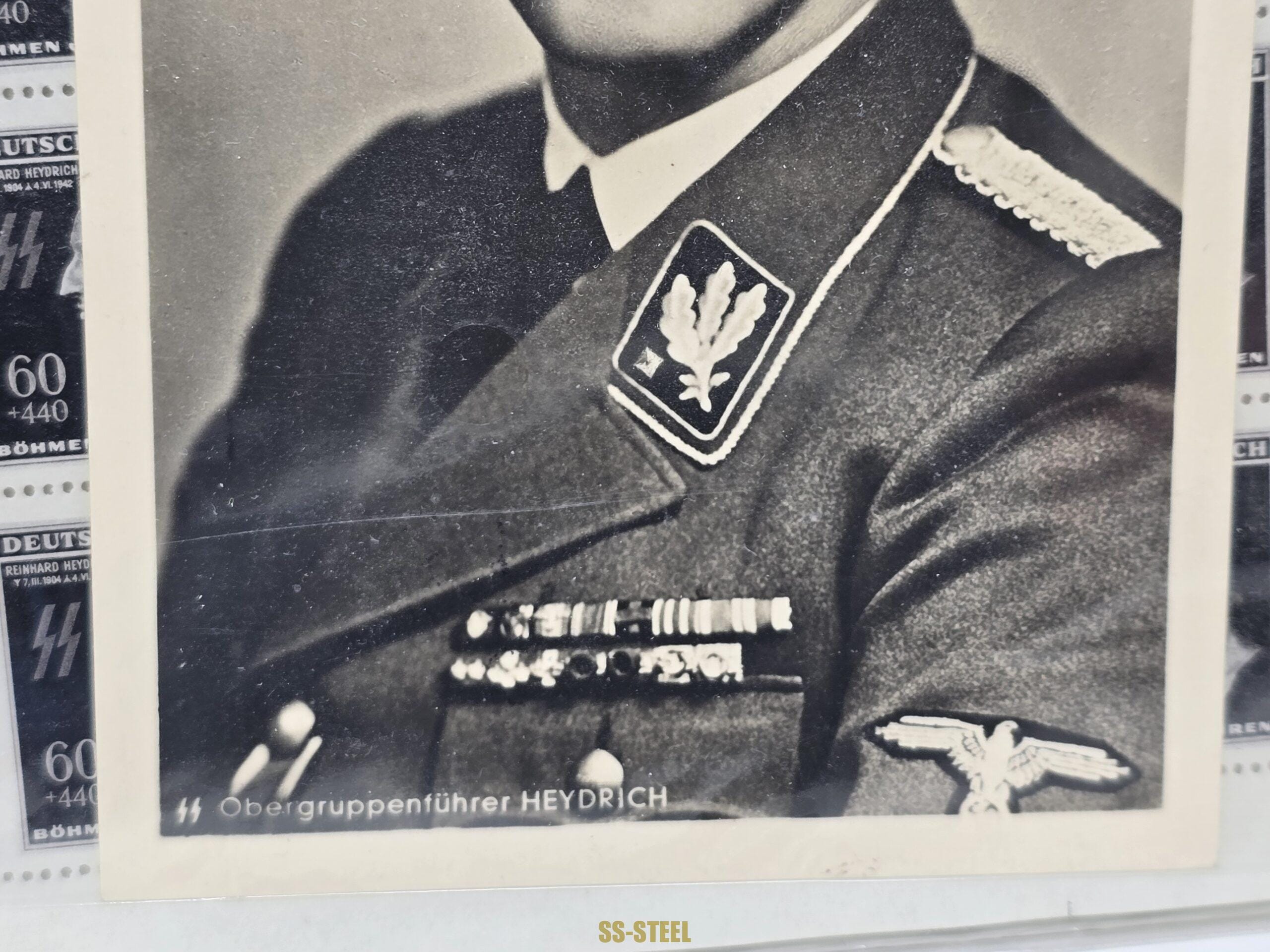 Sheet of Reinhard Heydrich Postage Stamps - Image 4