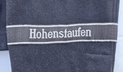 Striking 9th SS Pz Div "Hohenstaufen" Wrap, **Delich COA** - Image 3