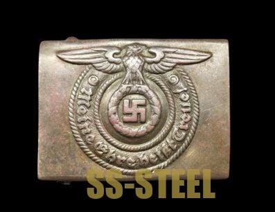 Early SS EM/NCO Belt Buckle by Overhoff & Cie