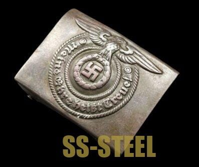 Early SS EM/NCO Belt Buckle by Overhoff & Cie - Image 4