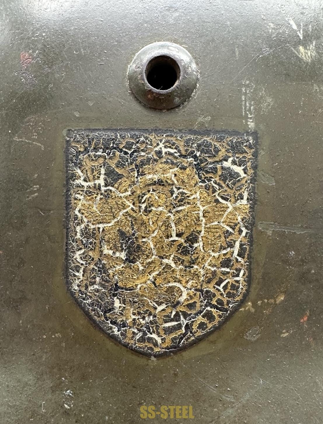 M35 DD Police EX Heer Helmet SE66 - Image 11