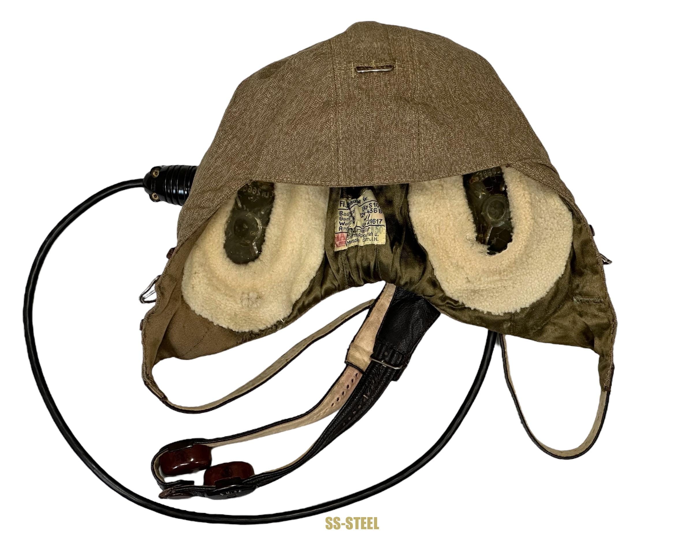 Luftwaffe LKpS101 Helmet, Pilot Gloves, Jump School Document - Image 16