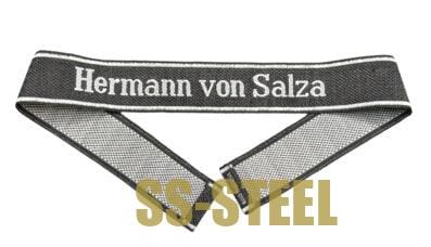 SS Pz Rgt "Hermann Von Salza" Cuff Title