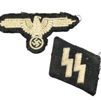 Uniform Removed SS Runic Tab and Sleeve Eagle