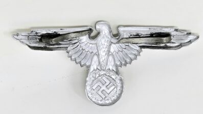 SS Officer's Aluminum Cap Eagle, Assmann - Image 2