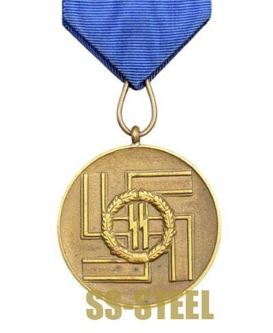 SS 8 Year Long Service Medal - Image 2