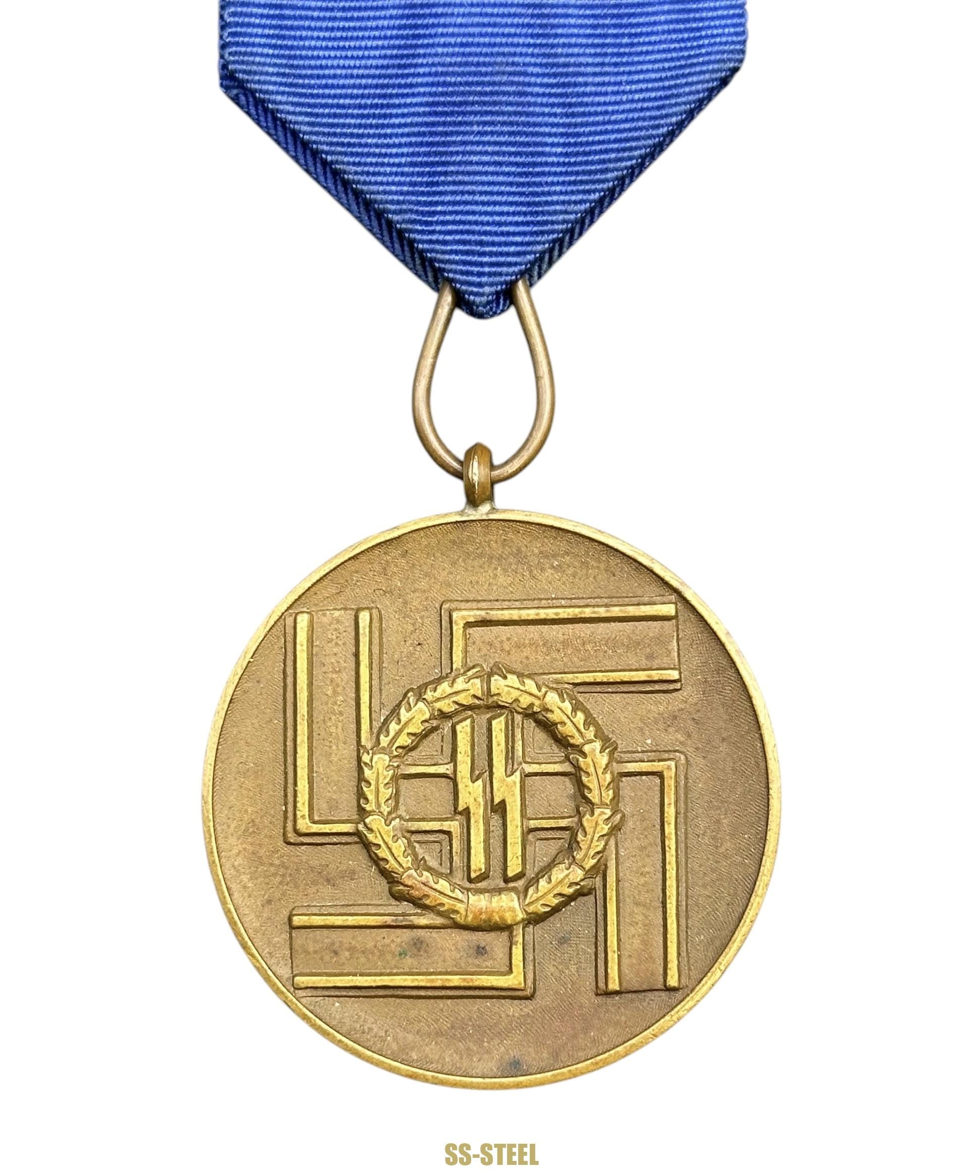 SS 8 Year Long Service Medal - Image 2