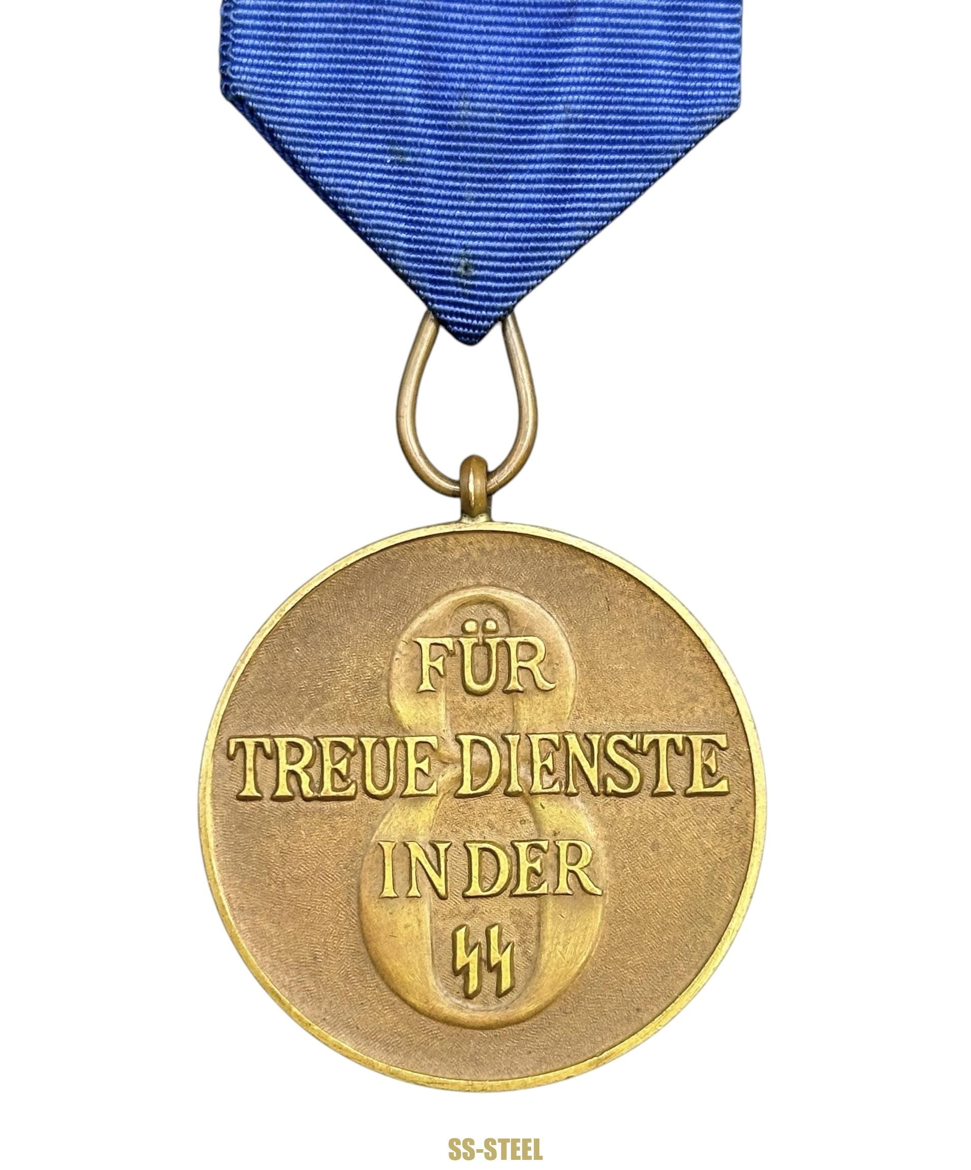 SS 8 Year Long Service Medal - Image 4