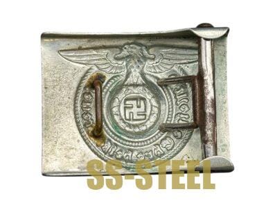 SS Belt Buckle Overhoff & Cie, Early - Image 3