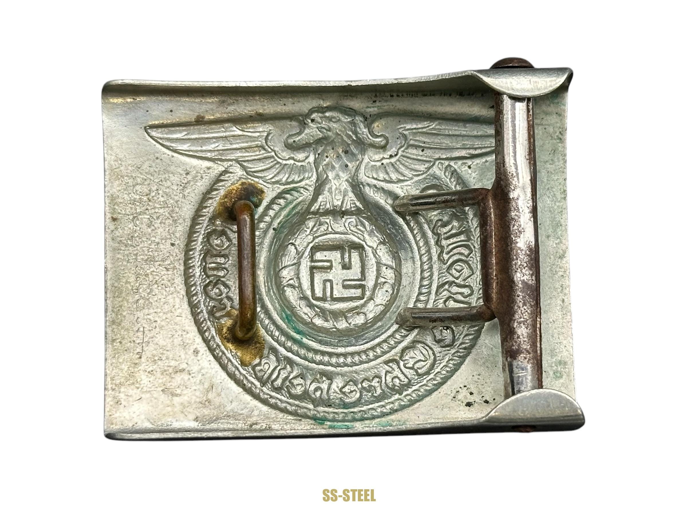 SS Belt Buckle Overhoff & Cie, Early - Image 3