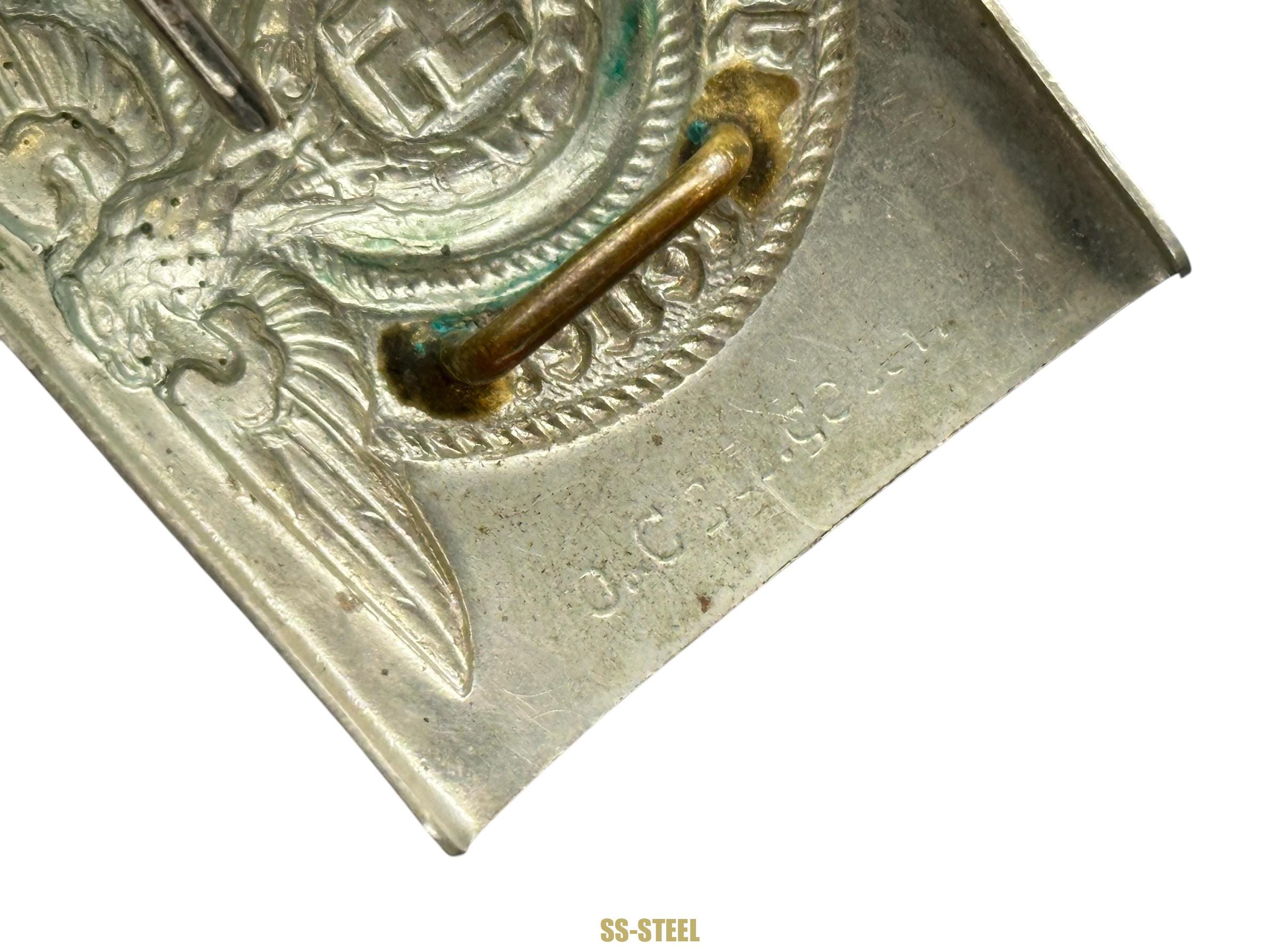 SS Belt Buckle Overhoff & Cie, Early - Image 4