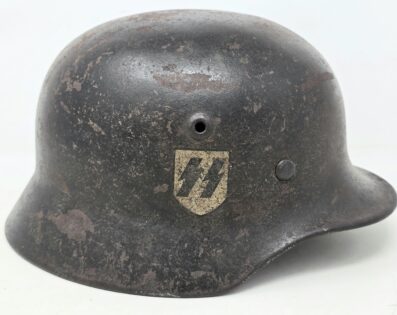 Combat Waffen-SS M40 Helmet, Q64