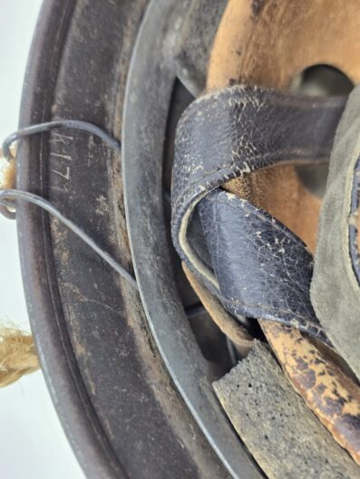 Striking Luftwaffe Fallschirmjäger Helmet, Netted! - Image 24